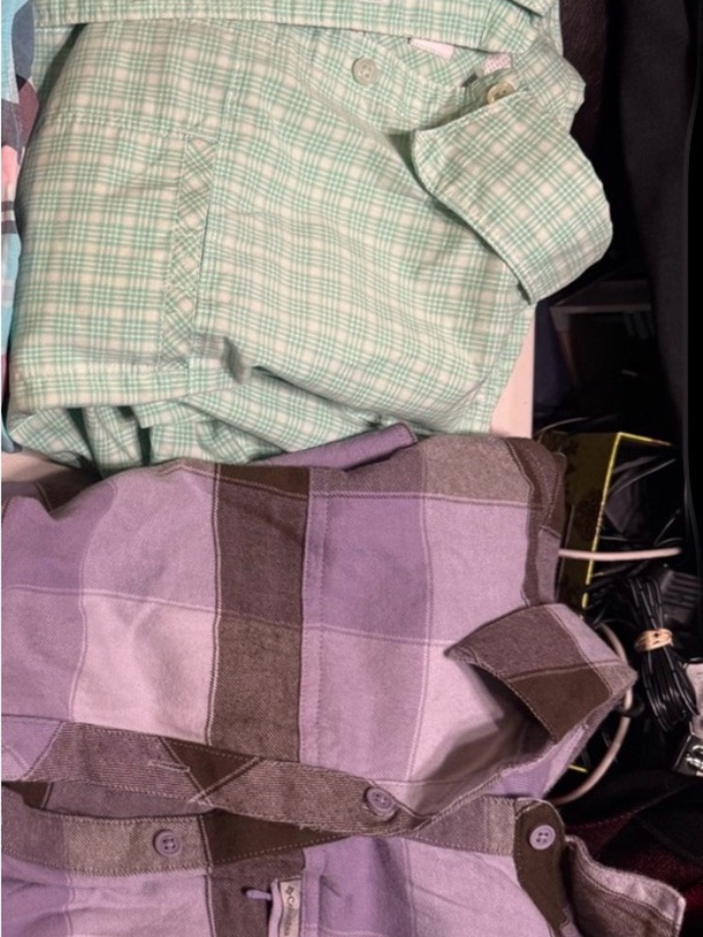 Columbia PFG and Plaid Button-Down Shirts